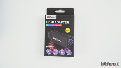 Bitfunx Mini HDMI Adapter for N64 / SNES / GameCube